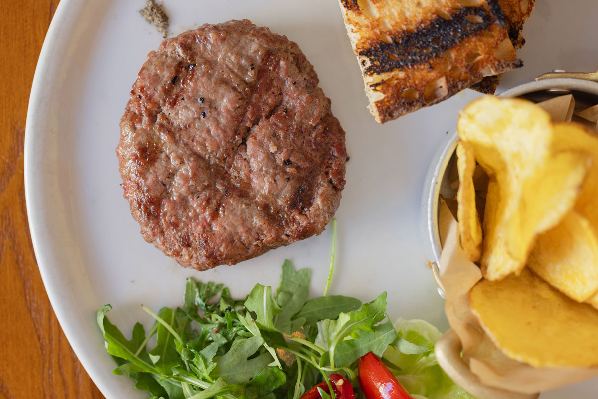 Hamburger con Patate